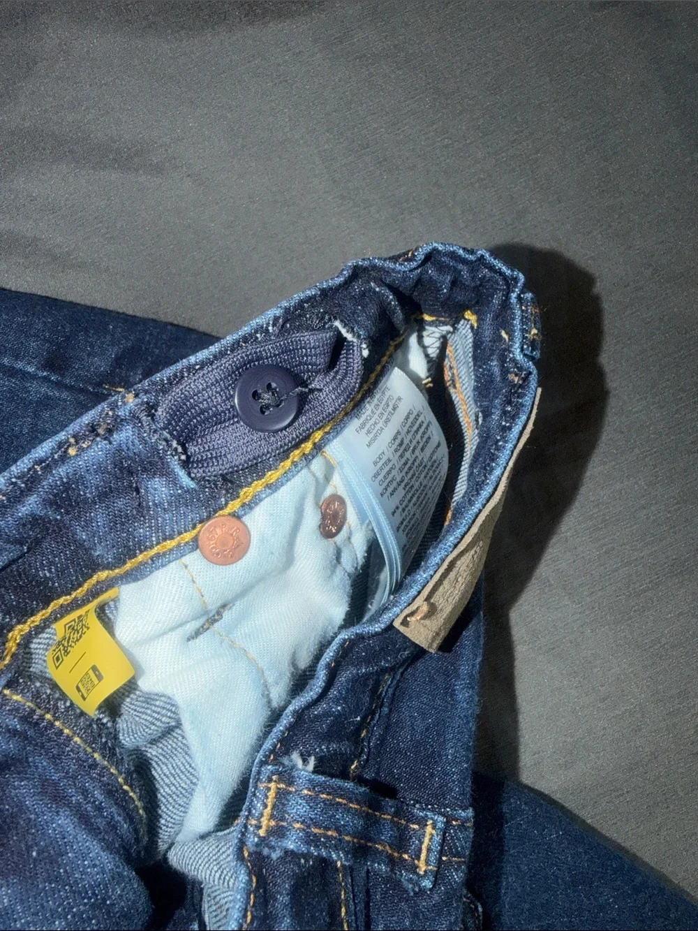Classic Dark Blue Kids Jeans